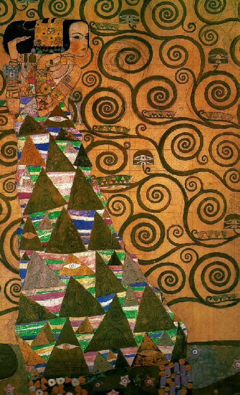 Gustav Klimt kartong for frisen i stoclet- palatset China oil painting art